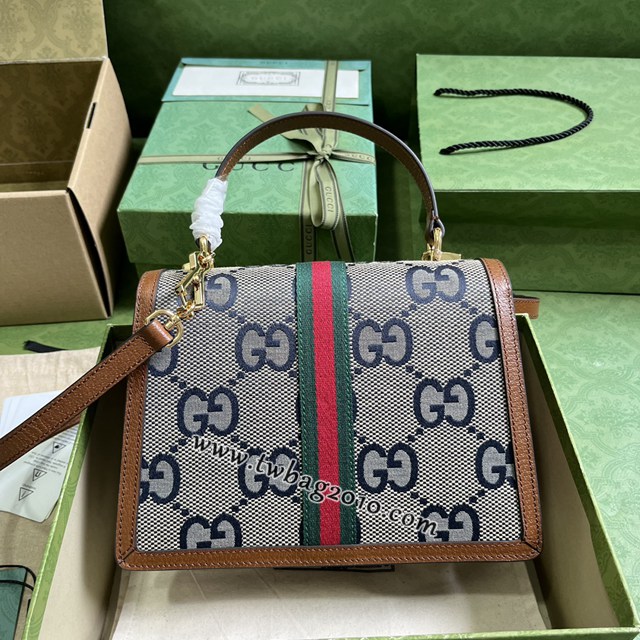 gucci專櫃新款肩背手袋 古馳Ophidia系列超級雙G手提包 jcp1568